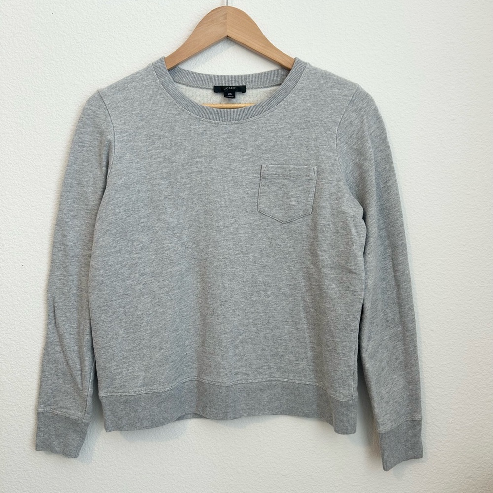 J.Crew Grey Crewneck Sweater - XS